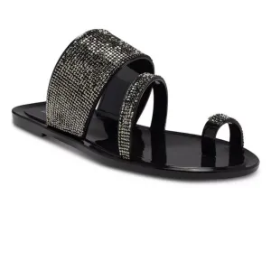 GIANOLO Women's Slide Flats Jelly Sandals