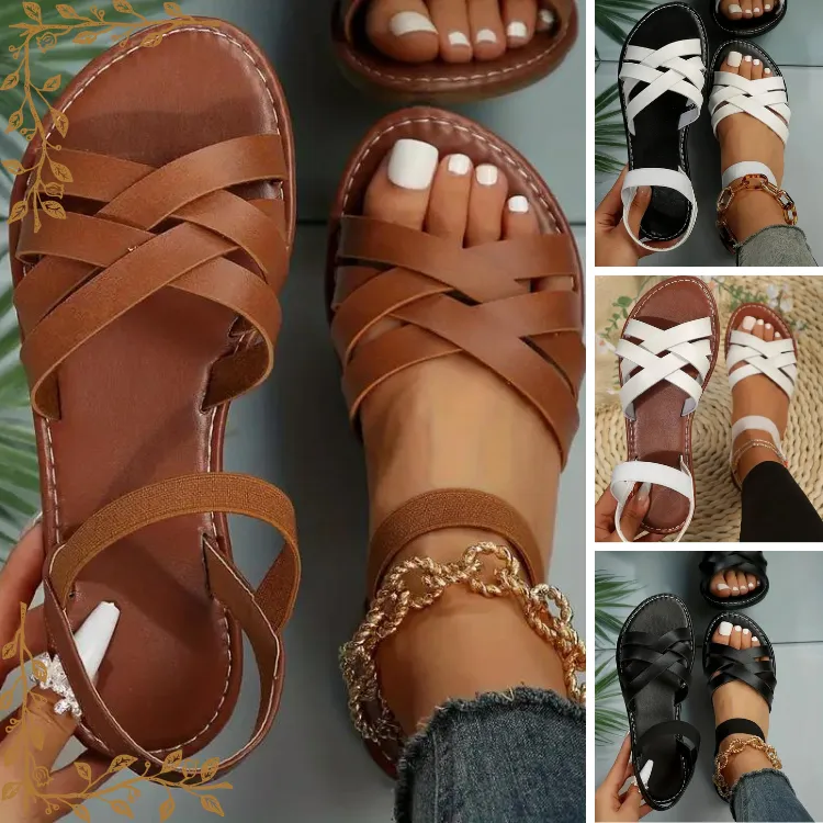 Giulia – Elegant Women's Leather Sandals