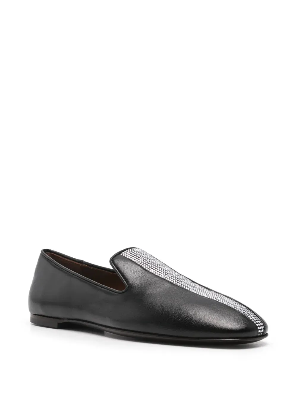 Giuseppe Zanotti crystal-embellished loafers
