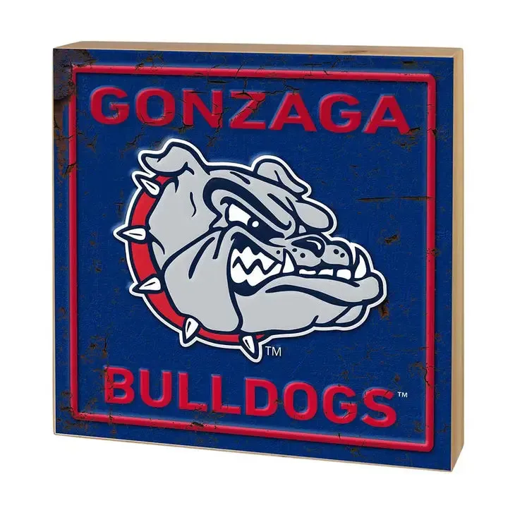 Gonzaga Block Sign