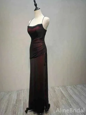Gorgeous Spaghetti Strap Mermaid Long Prom Dress,PD382042