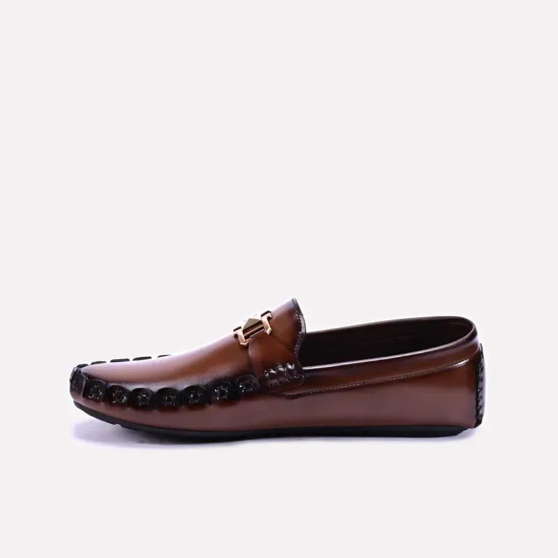Grantham Decorated Loafers Brown 0130881