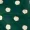 Green Spot Printed Frill Hem Dress