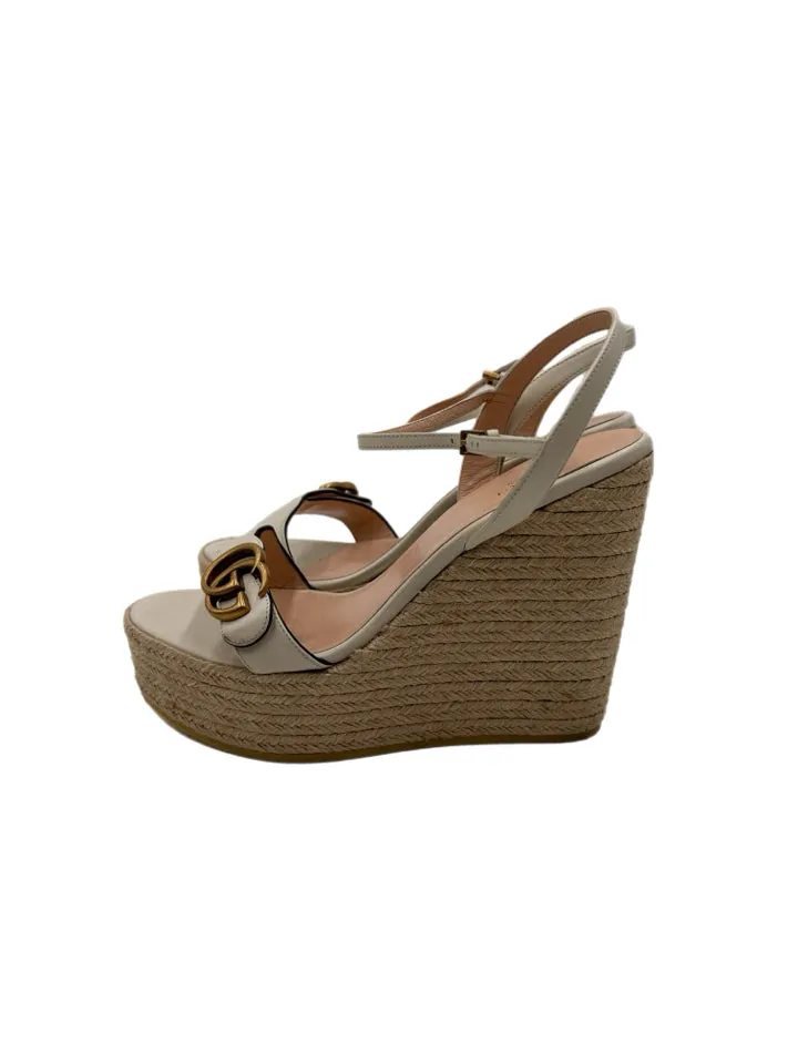 Gucci Mystic White Lifford Sandals Women's Size 42 = US 12