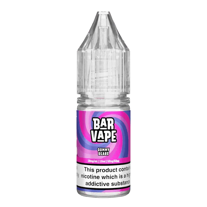 GUMMY BEARS - 10ML NIC SALT E-LIQUID - 10MG | 20MG BY BAR VAPE