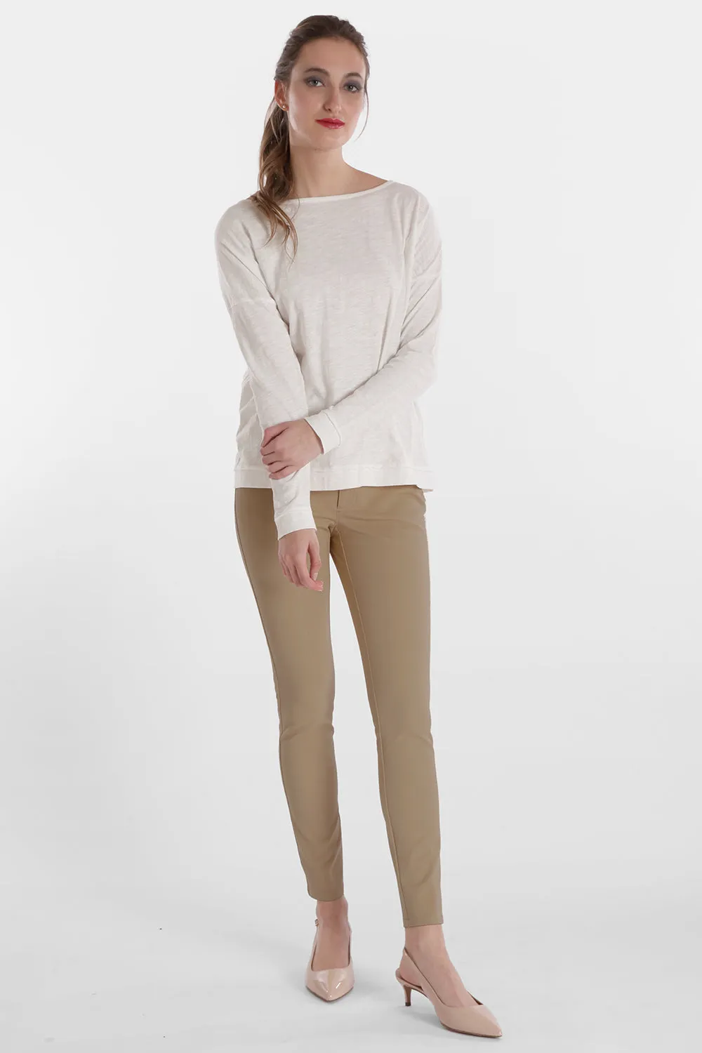 Harley Ankle Slim Jean - Blossom Twill - Fashion Colors: FINAL SALE