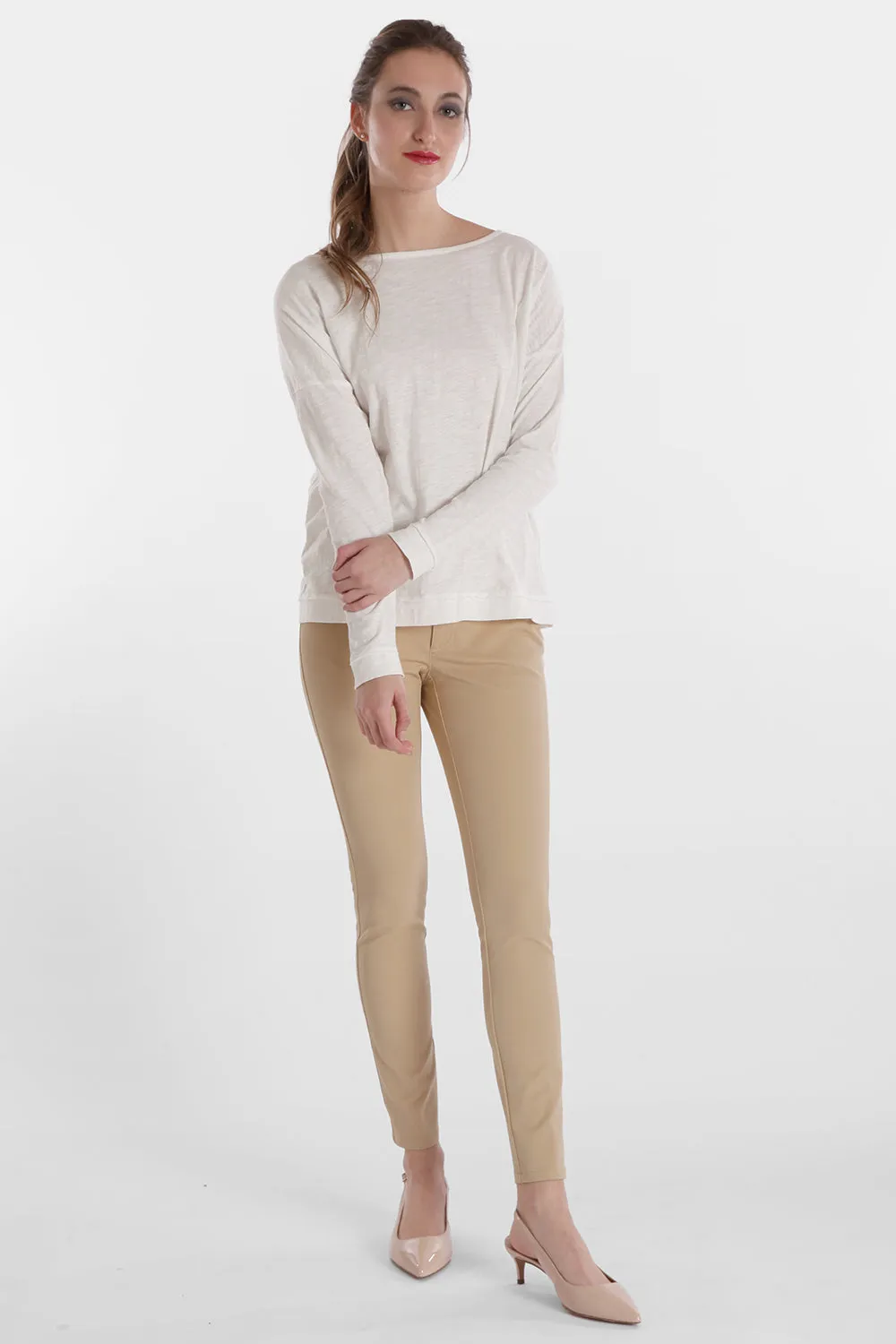 Harley Ankle Slim Jean - Blossom Twill - Fashion Colors: FINAL SALE