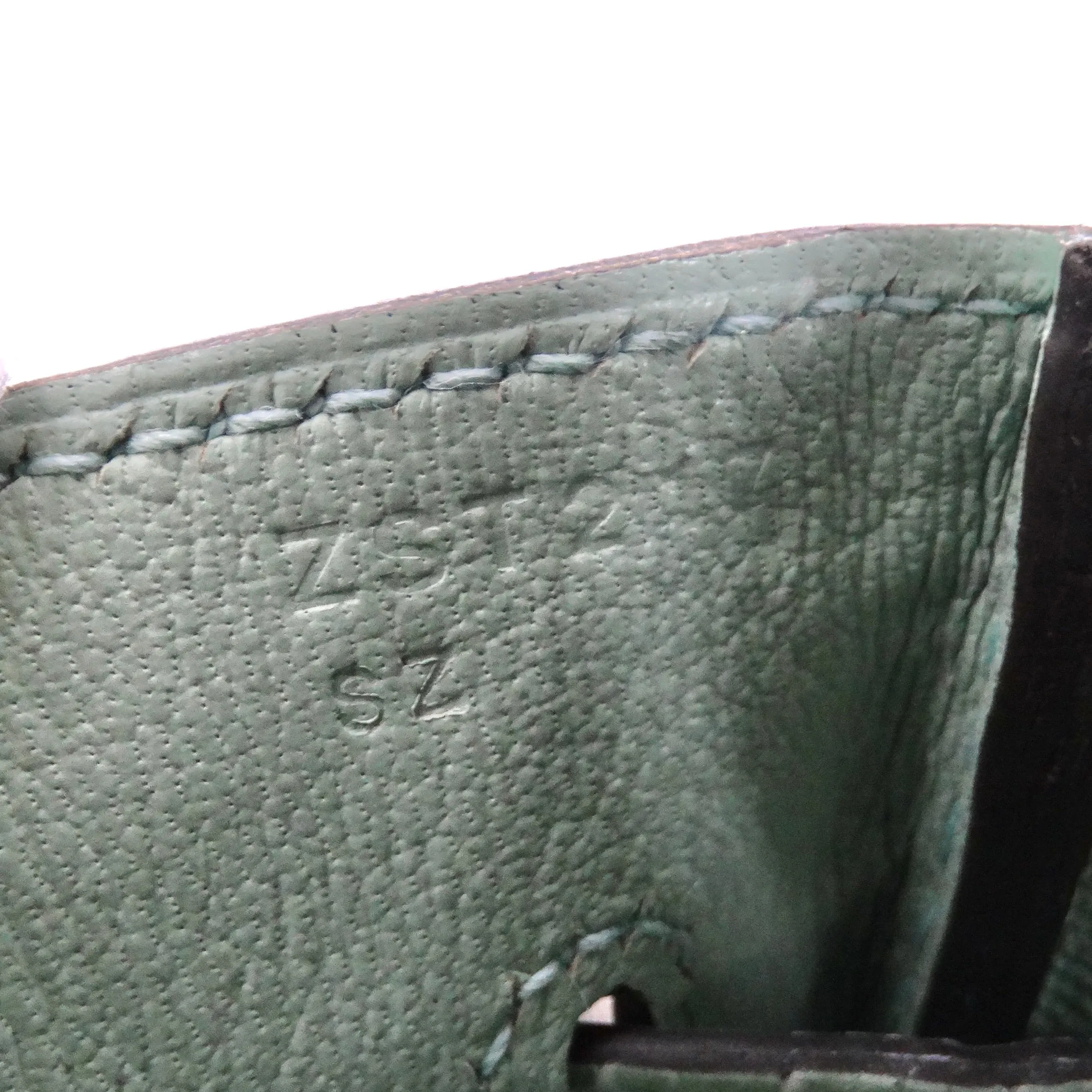 Hermes Birkin 35cm Vert D'Eau Matte Alligator Palladium Hardware