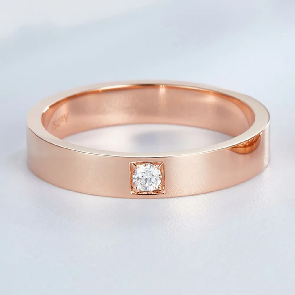 His and Hers Diamond Eternity Couple Wedding Rings