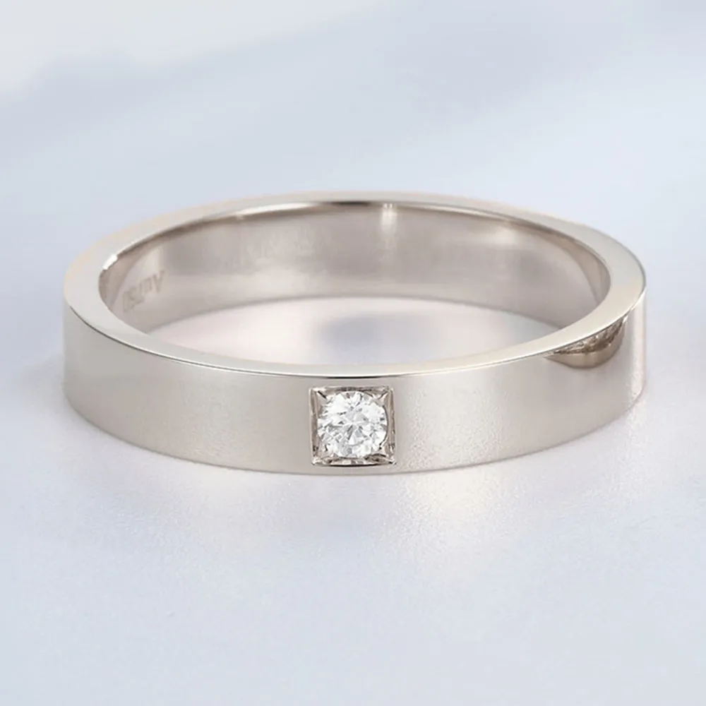 His and Hers Diamond Eternity Couple Wedding Rings