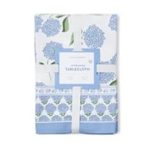 Hydrangea Block Print Tablecloth