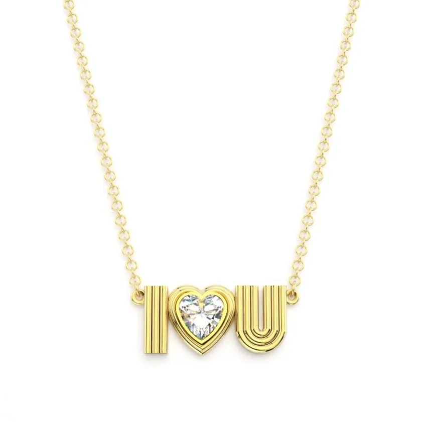 I Heart U Necklace