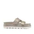 J Slides Bianca metallic