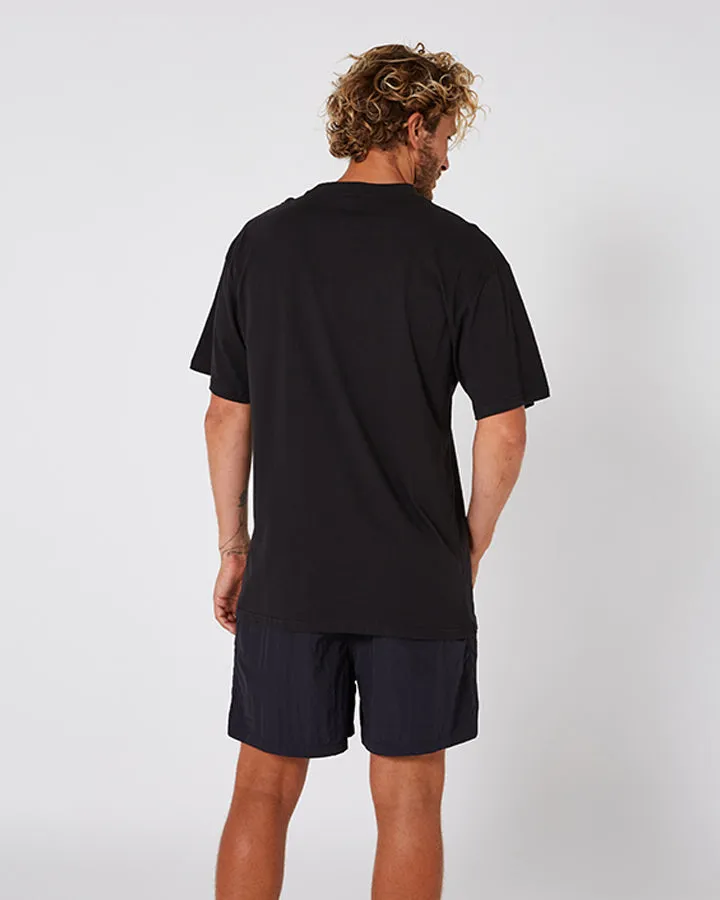 Jetpilot Colour Vision Mens Tee - Black