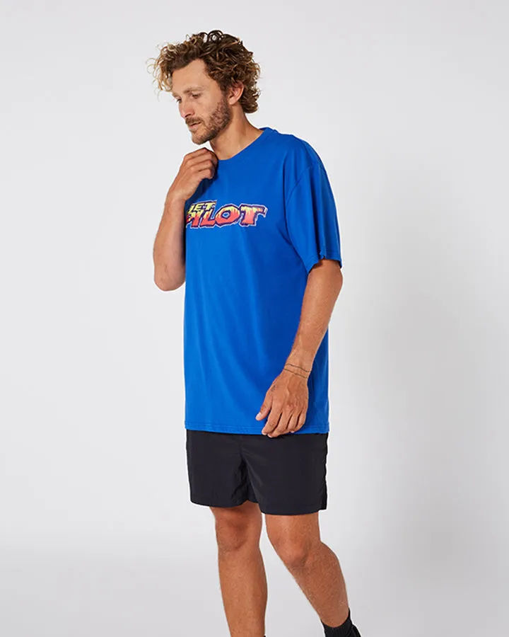Jetpilot Colour Vision Mens Tee - Royal Blue