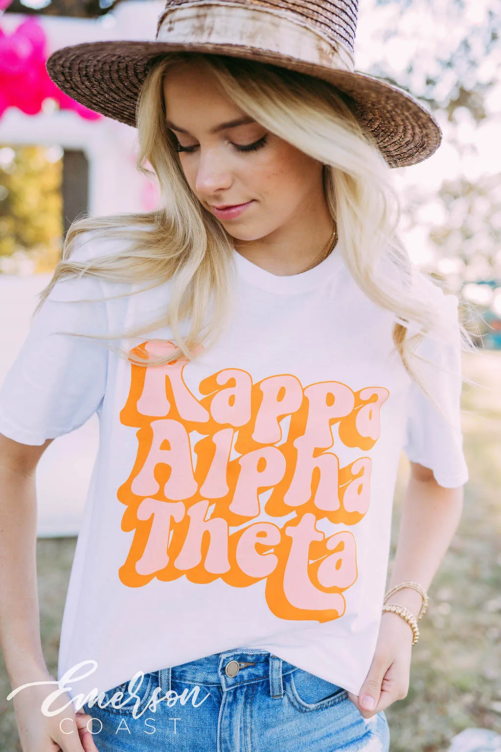 Kappa Alpha Theta PR Retro Tee