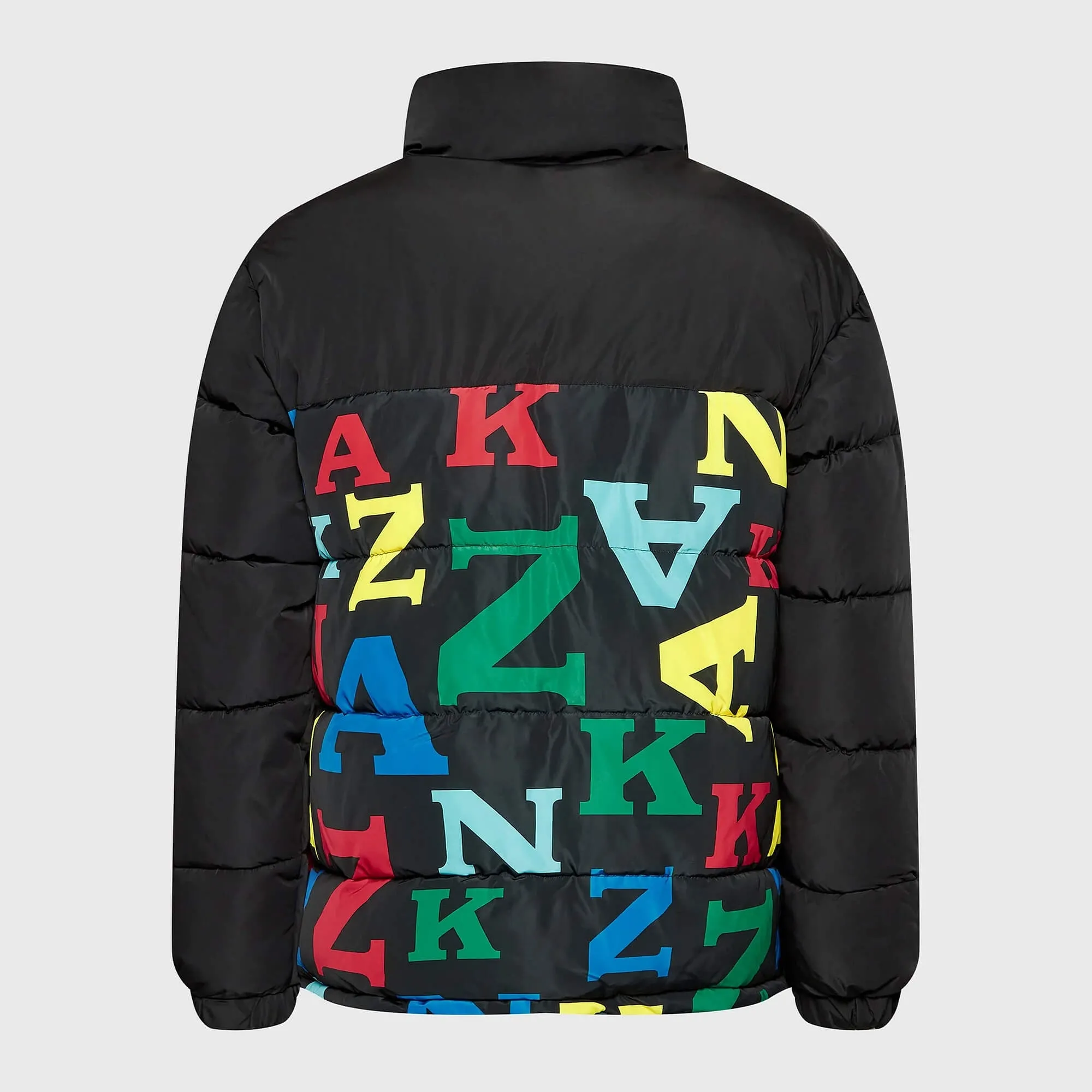 Karl Kani KK Retro Block Reversible Logo Puffer Jacket multicolor