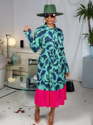 Kasey Pleated Dress