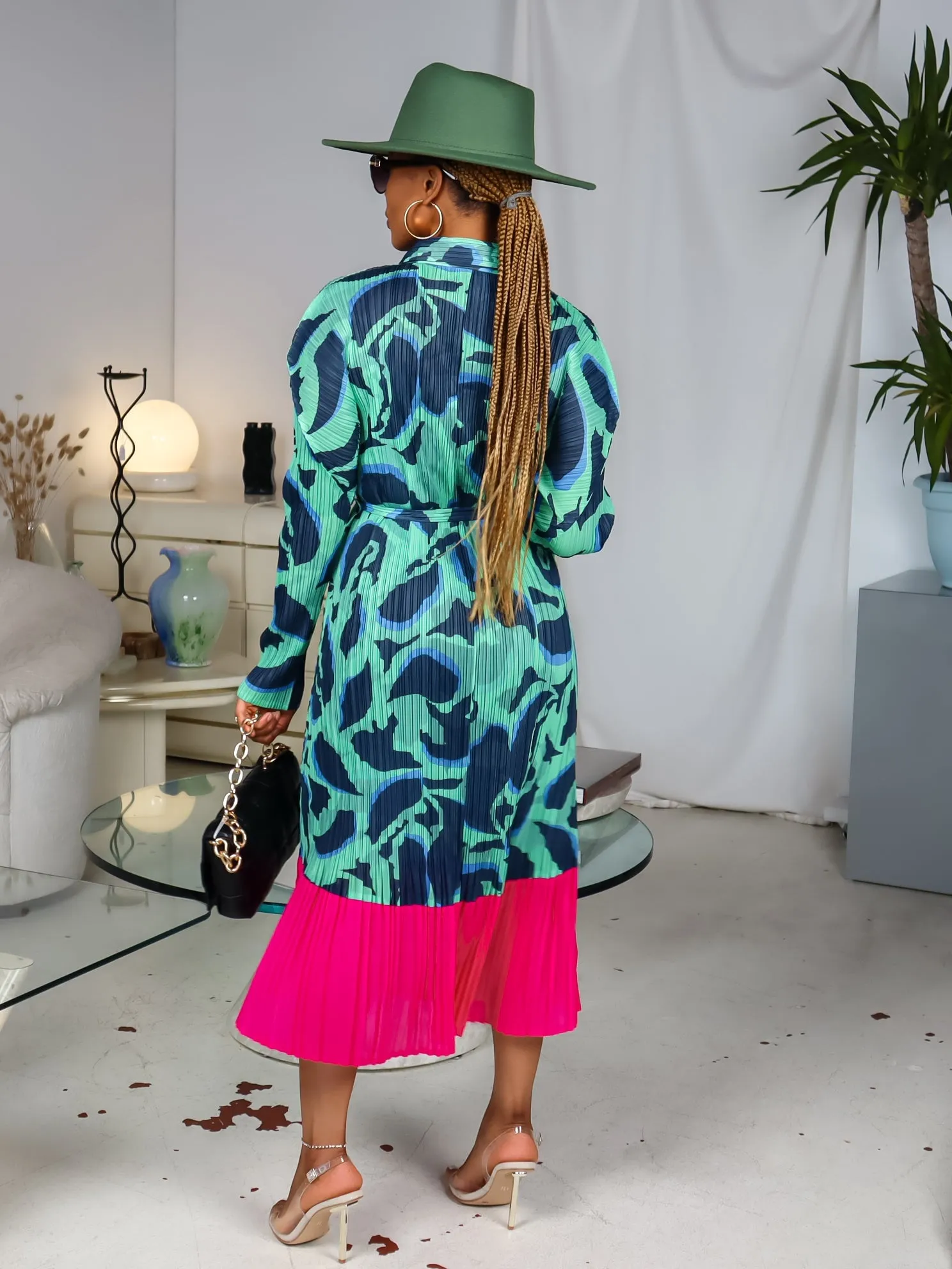 Kasey Pleated Dress