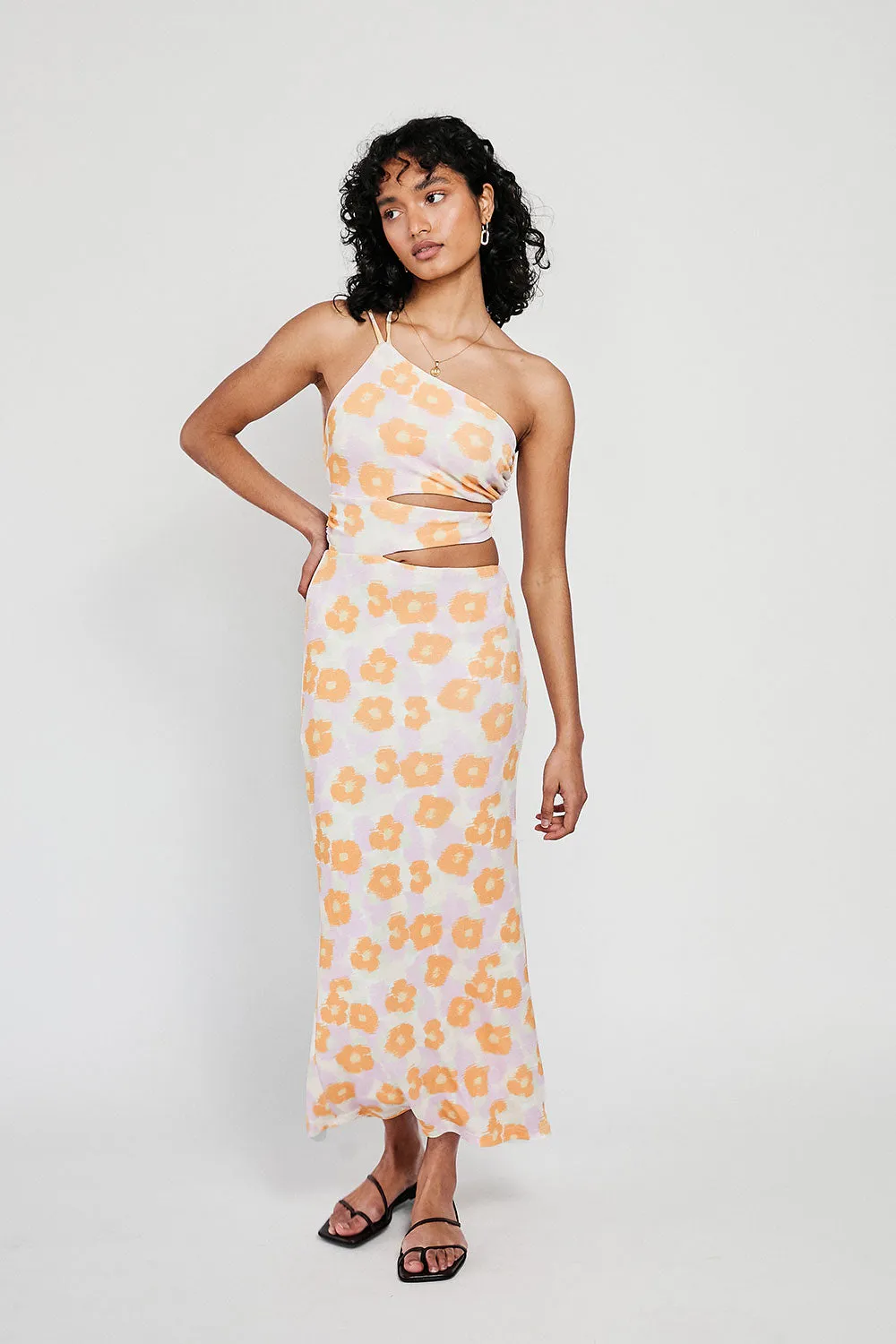 Kika Dress - Smudge Floral