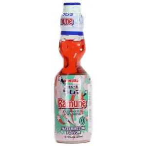 Kimura Gansu Ramune Watermelon Flavour 200ml