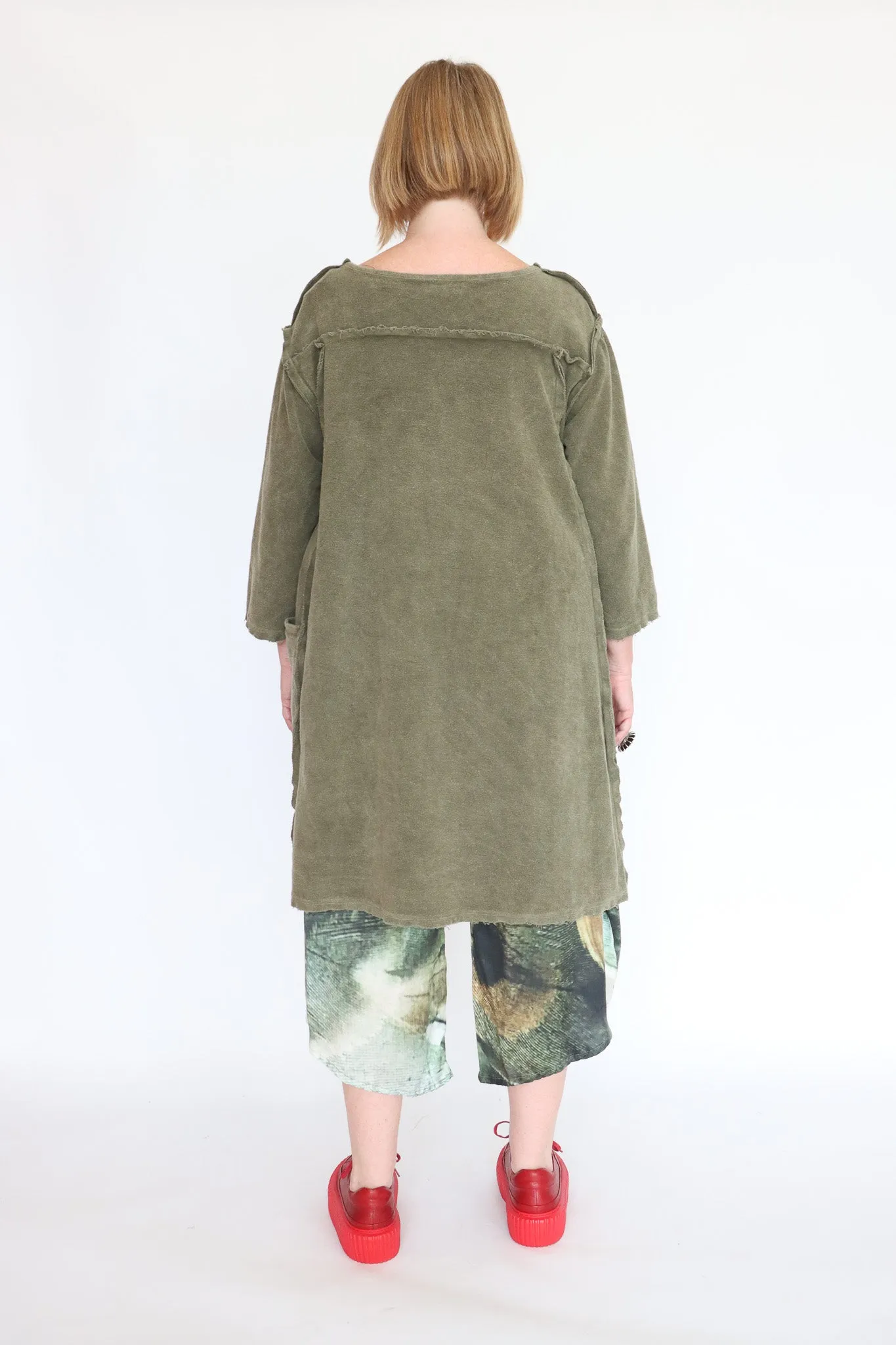Krista Larson Olive Tunic Dress