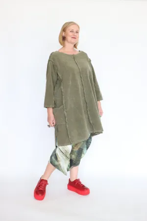 Krista Larson Olive Tunic Dress