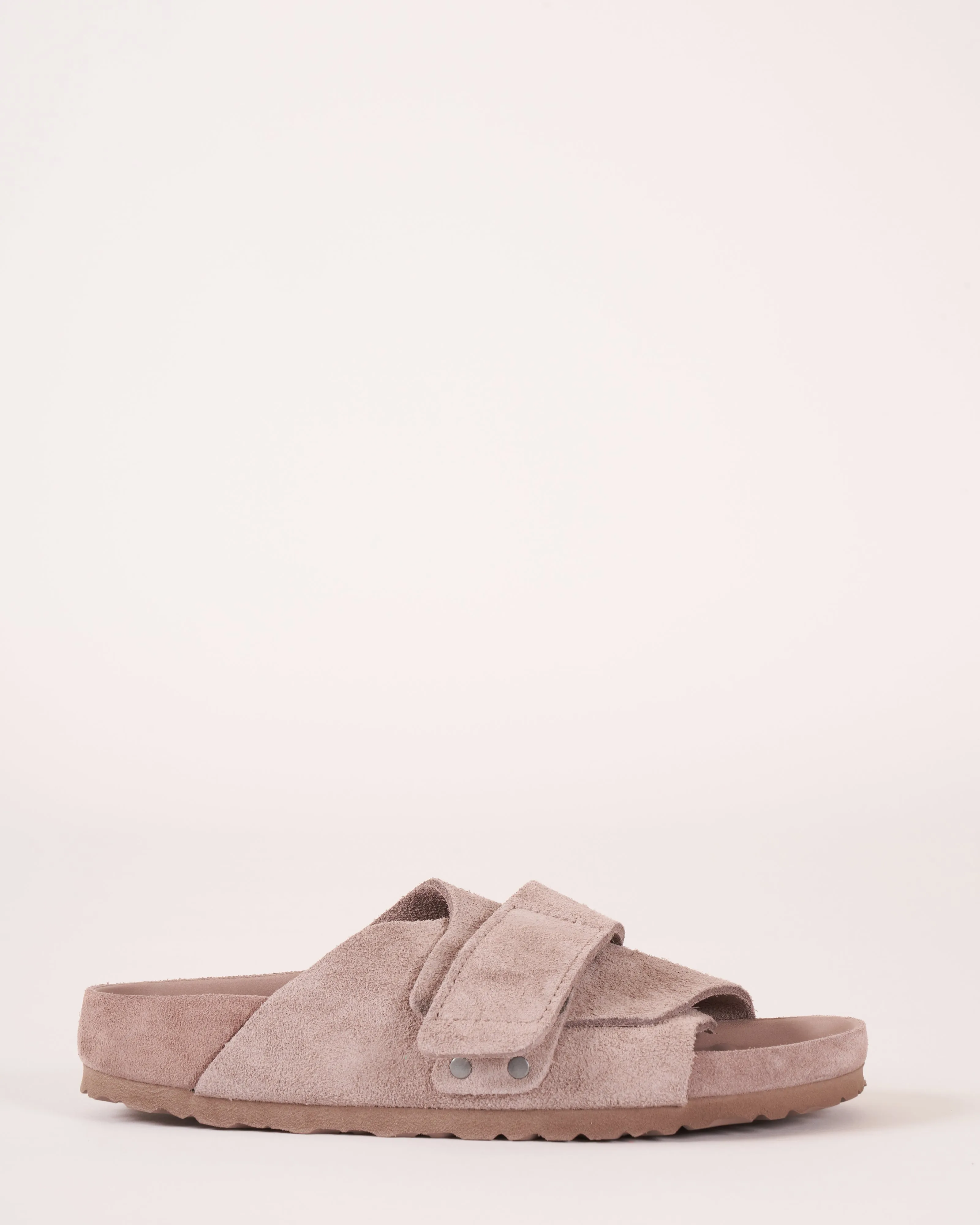 kyoto exquisite sandal - gray taupe suede