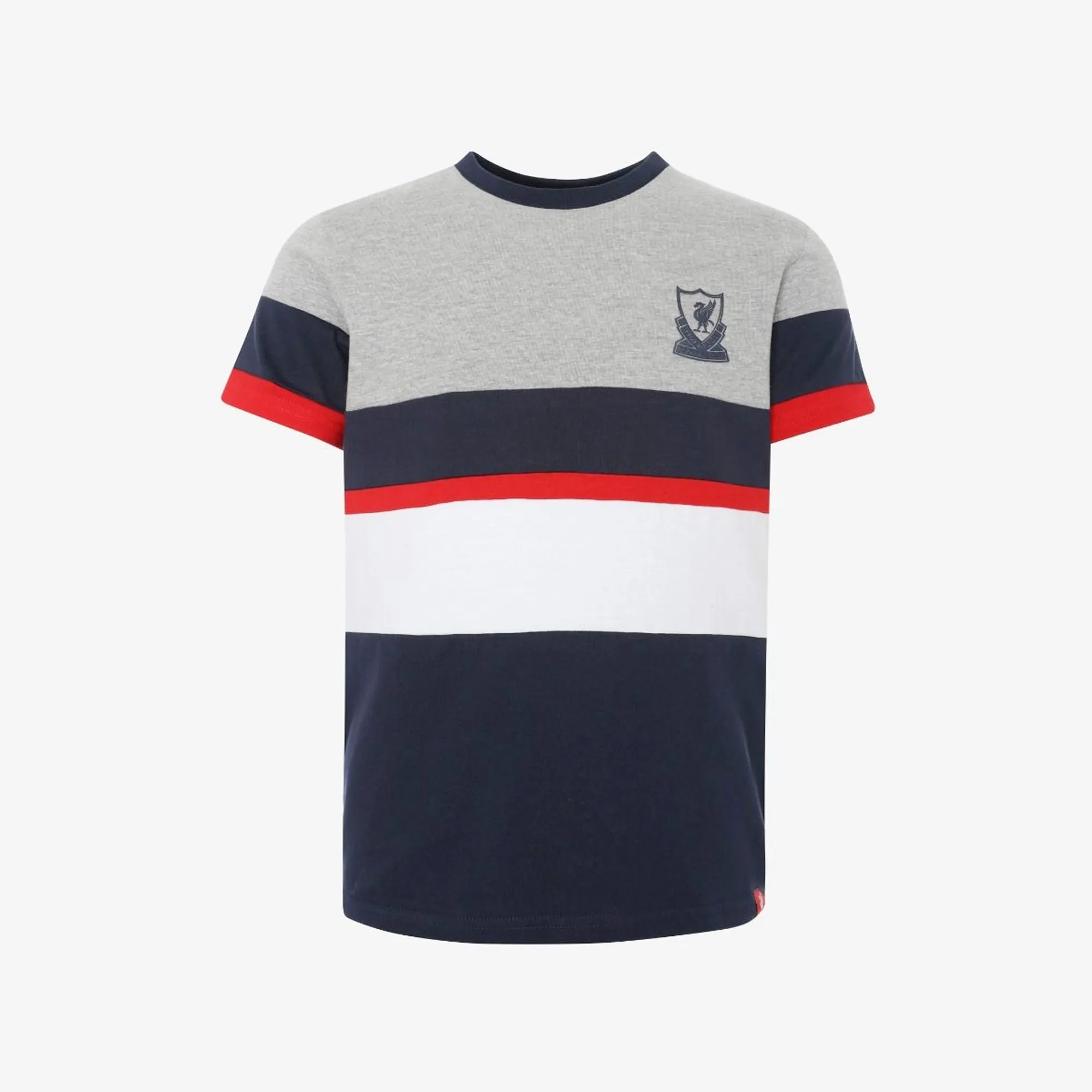LFC Junior Colour Block Tee (Navy)