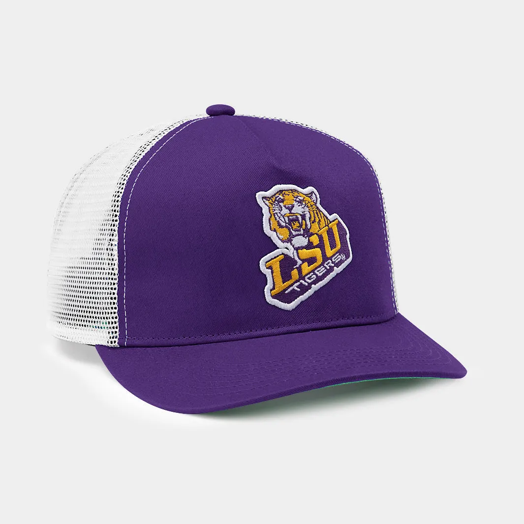 LSU Tigers Vintage Logo Trucker Hat