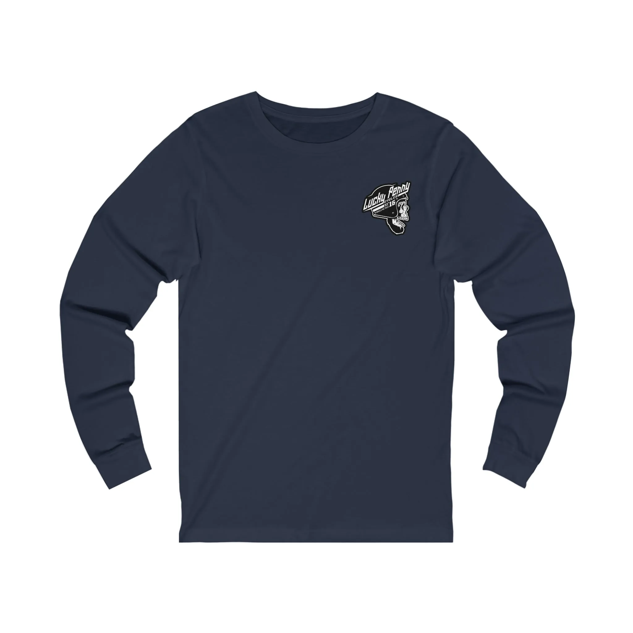 Lucky Penny Cycles Houston Shield Long Sleeve Tee