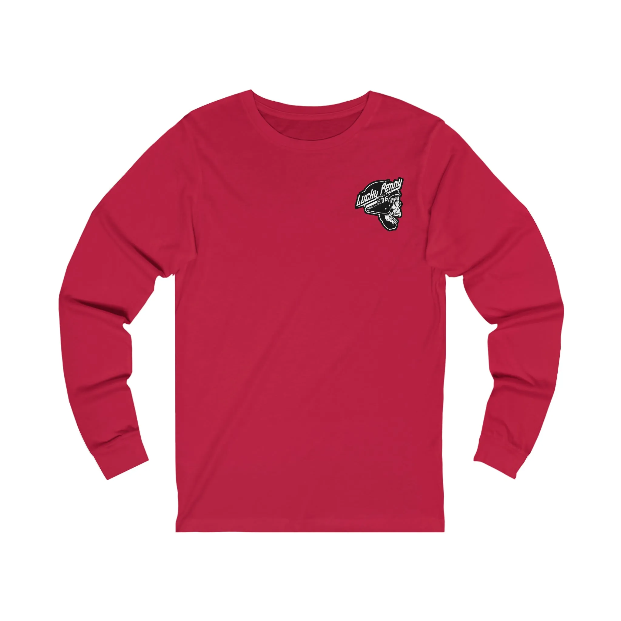 Lucky Penny Cycles Houston Shield Long Sleeve Tee