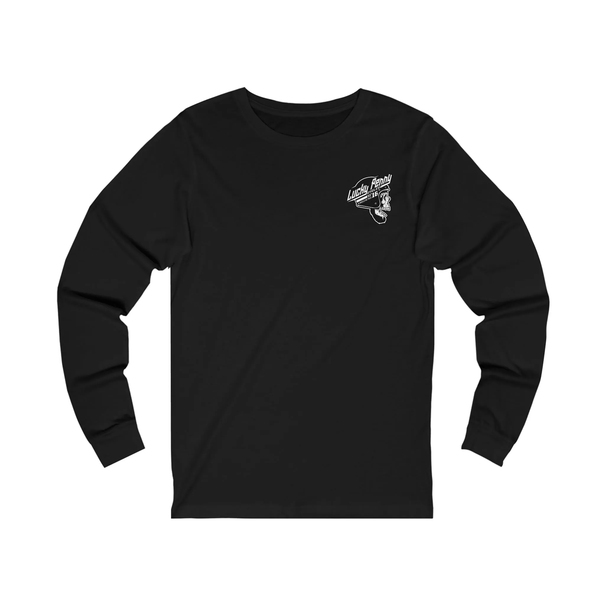 Lucky Penny Cycles Houston Shield Long Sleeve Tee