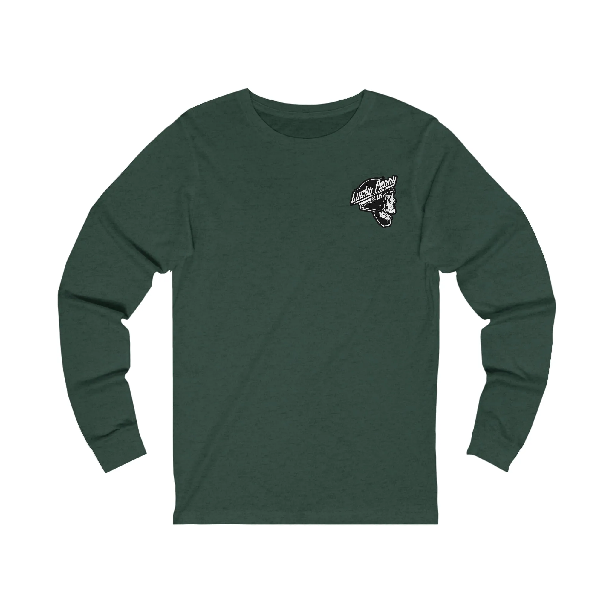 Lucky Penny Cycles Houston Shield Long Sleeve Tee