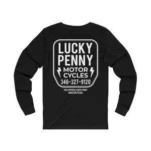 Lucky Penny Cycles Houston Shield Long Sleeve Tee