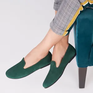 Madison Green Loafers For Women