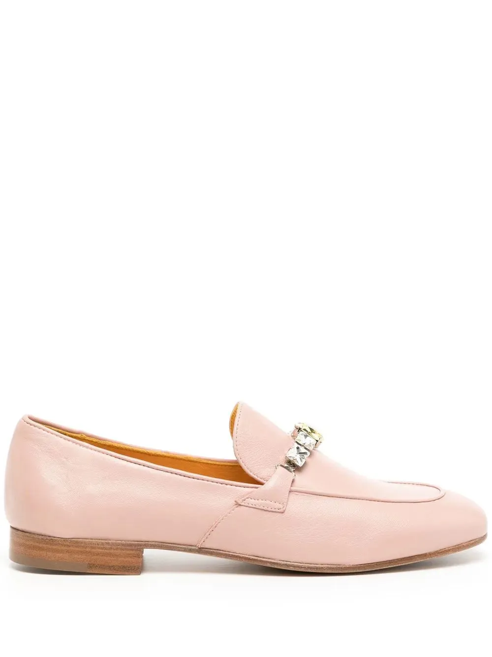 Madison.Maison crystal-embellished flat loafers