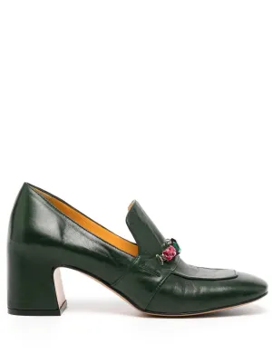 Madison.Maison crystal-embellished loafers