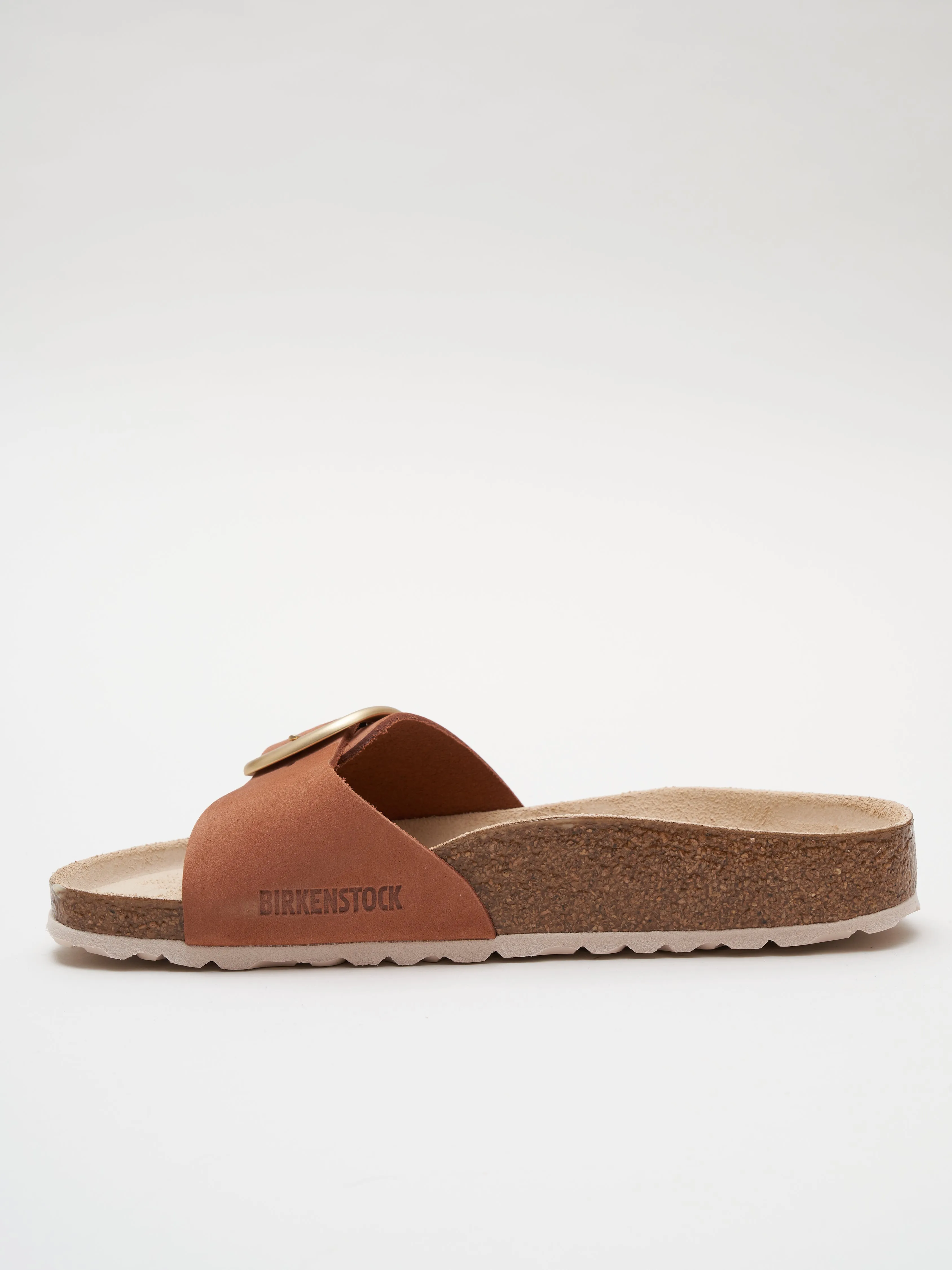 madrid big buckle - brandy