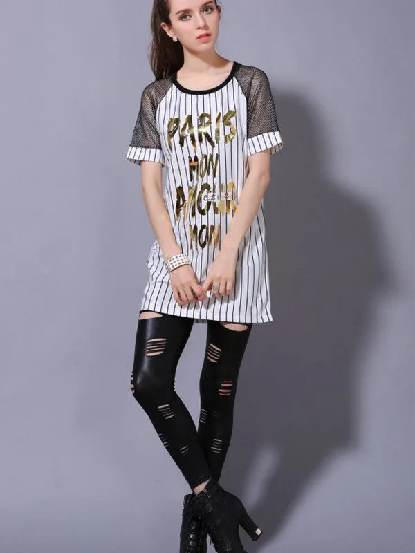mesh foil printed top