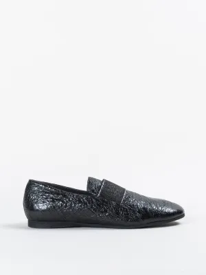 metallic loafer