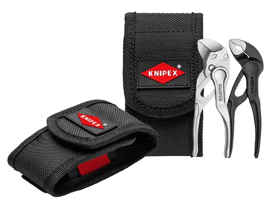 Mini pliers Set XS in belt pouch (Knipex)