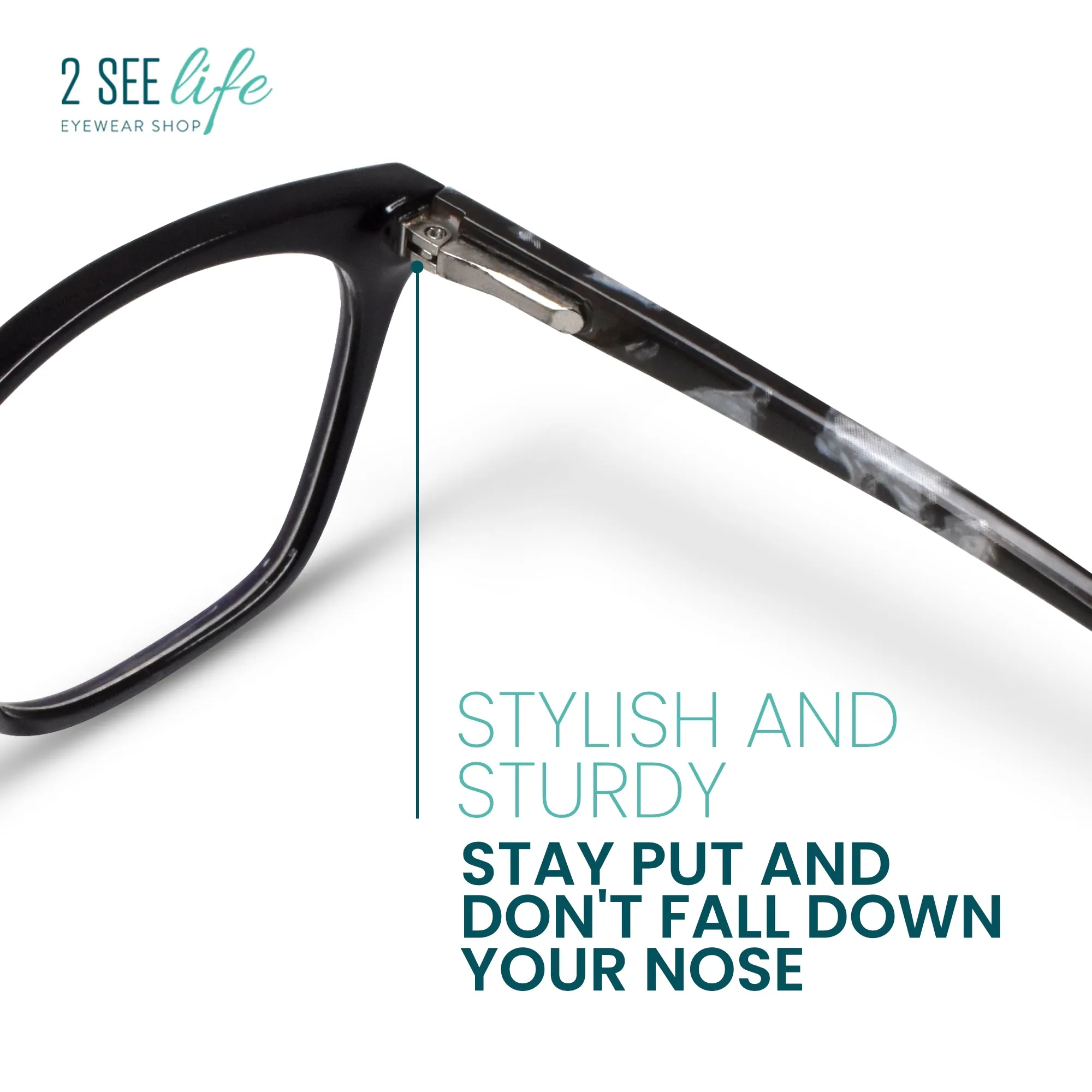 Modern Cat Eye Reading Glasses for Women | R-882