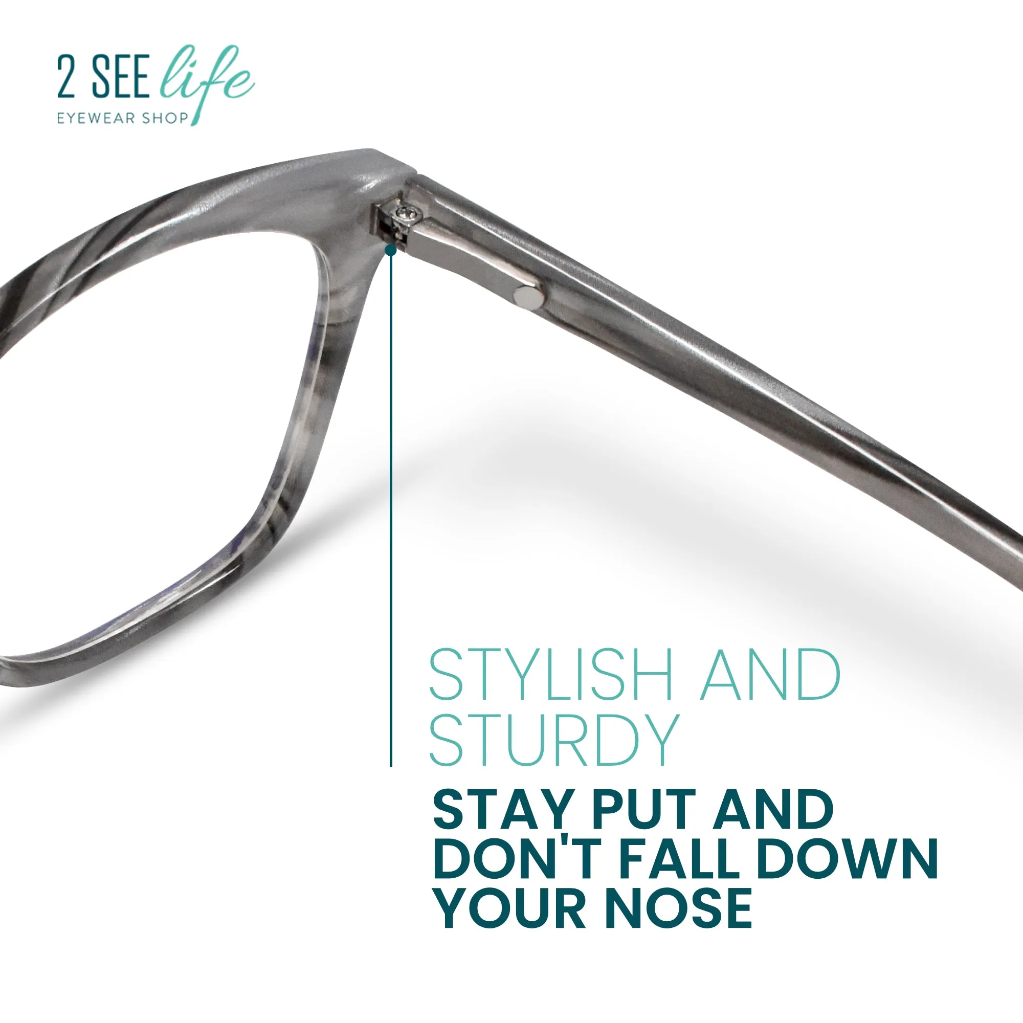 Modern Cat Eye Reading Glasses for Women | R-882