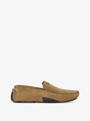 Mr G Driver Shoes In Suede