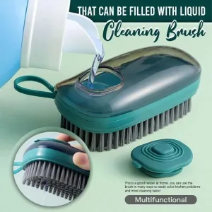 Multifunctional Hydraulic Cleaning Brush with 3 Replaceable Head