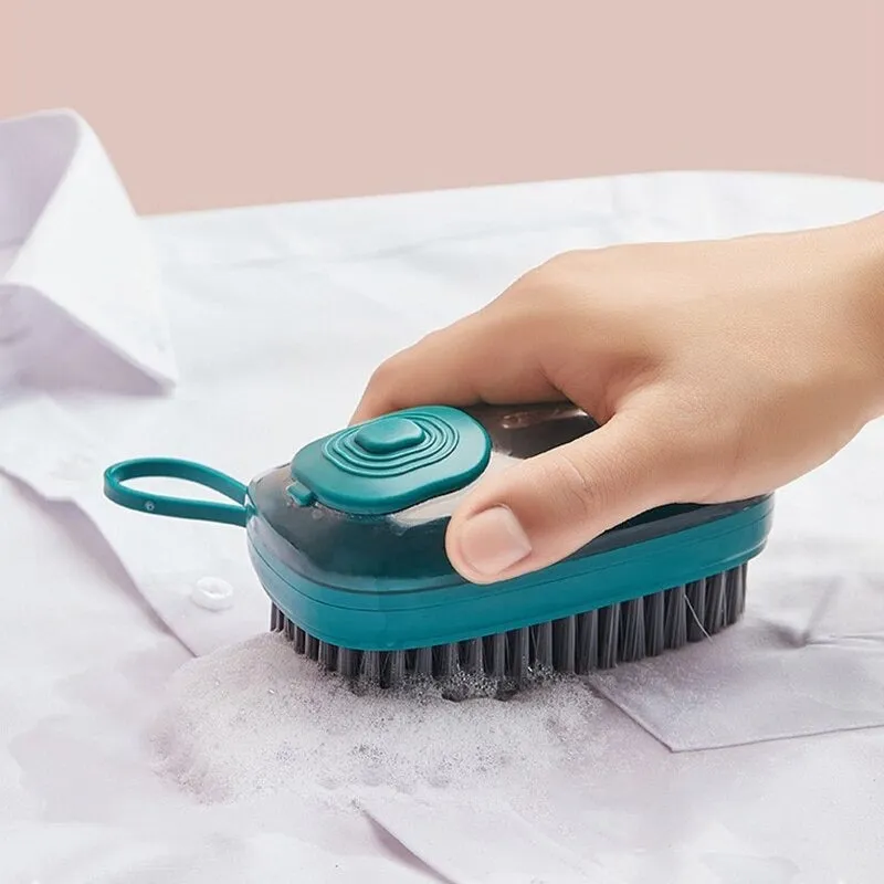 Multifunctional Hydraulic Cleaning Brush with 3 Replaceable Head