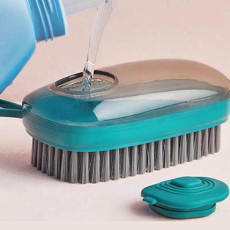 Multifunctional Hydraulic Cleaning Brush with 3 Replaceable Head