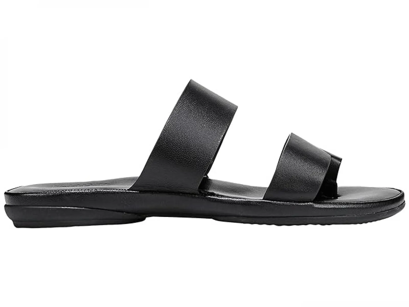 Naturalizer Genn-Drift Flat Sandals Women's Shoes H5634L1 Black 8.5M