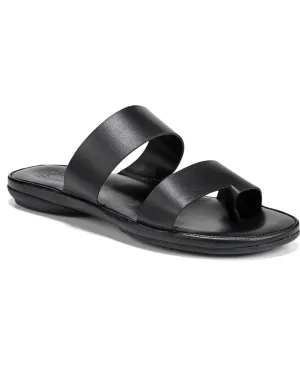 Naturalizer Genn-Drift Flat Sandals Women's Shoes H5634L1 Black 8.5M